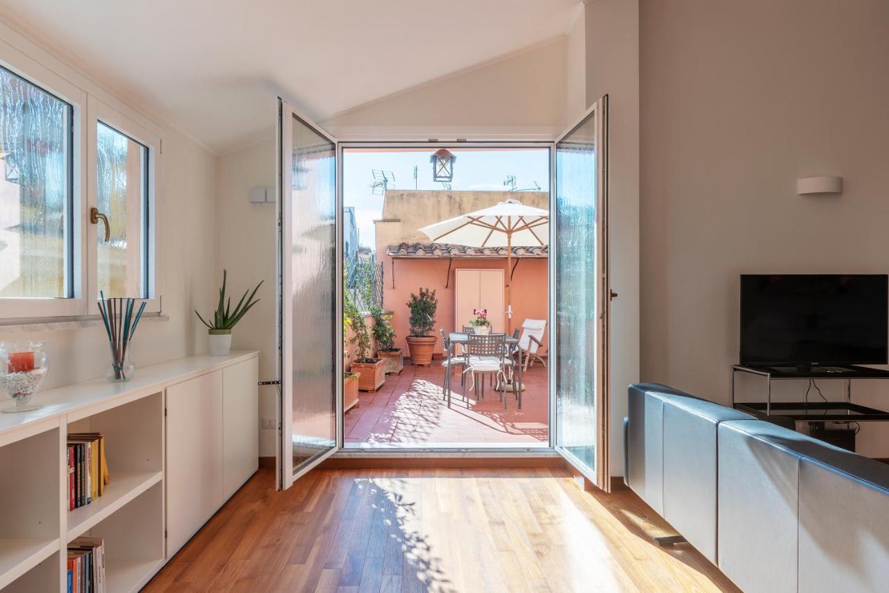 Trastevere Luxury With Terrace Lägenhet *