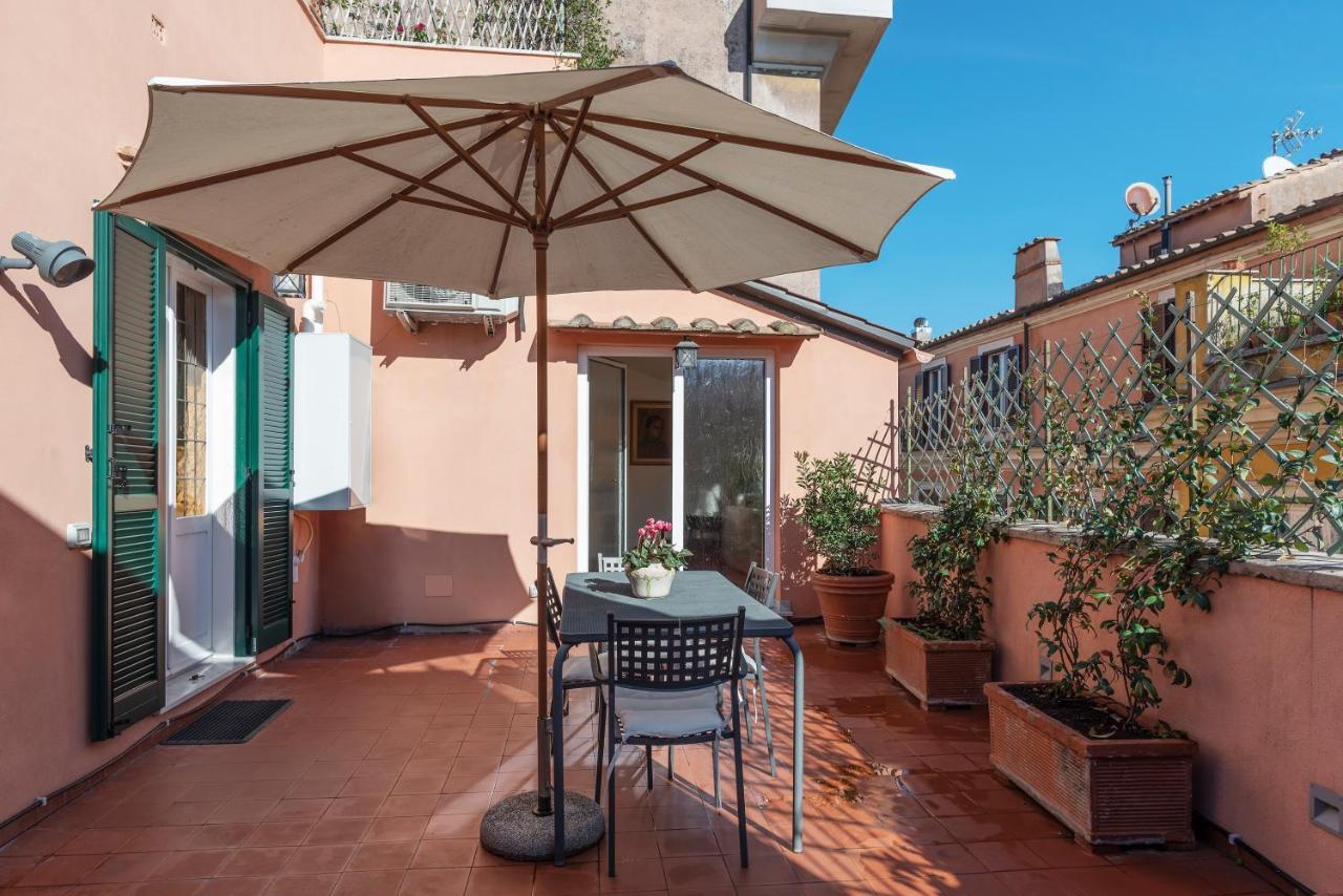 Lägenhet Trastevere Luxury With Terrace *